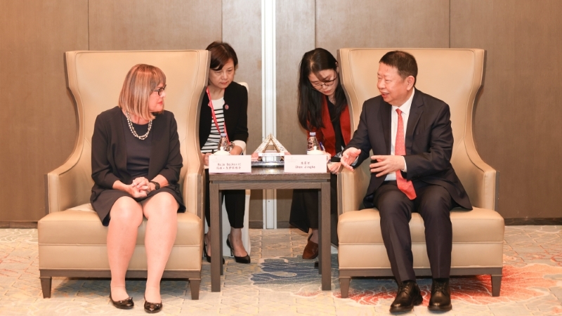 塞尔维亚副总理玛娅·戈伊科维奇会见紫金矿业董事长陈景河