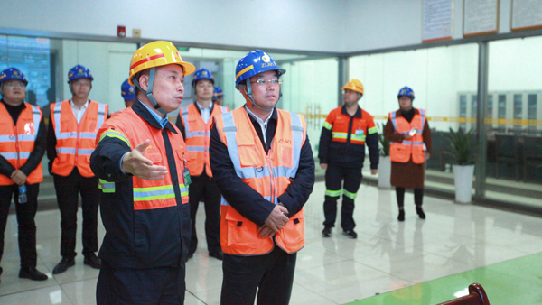 上杭县领导到紫金矿业集团本土企业开展节前安全检查