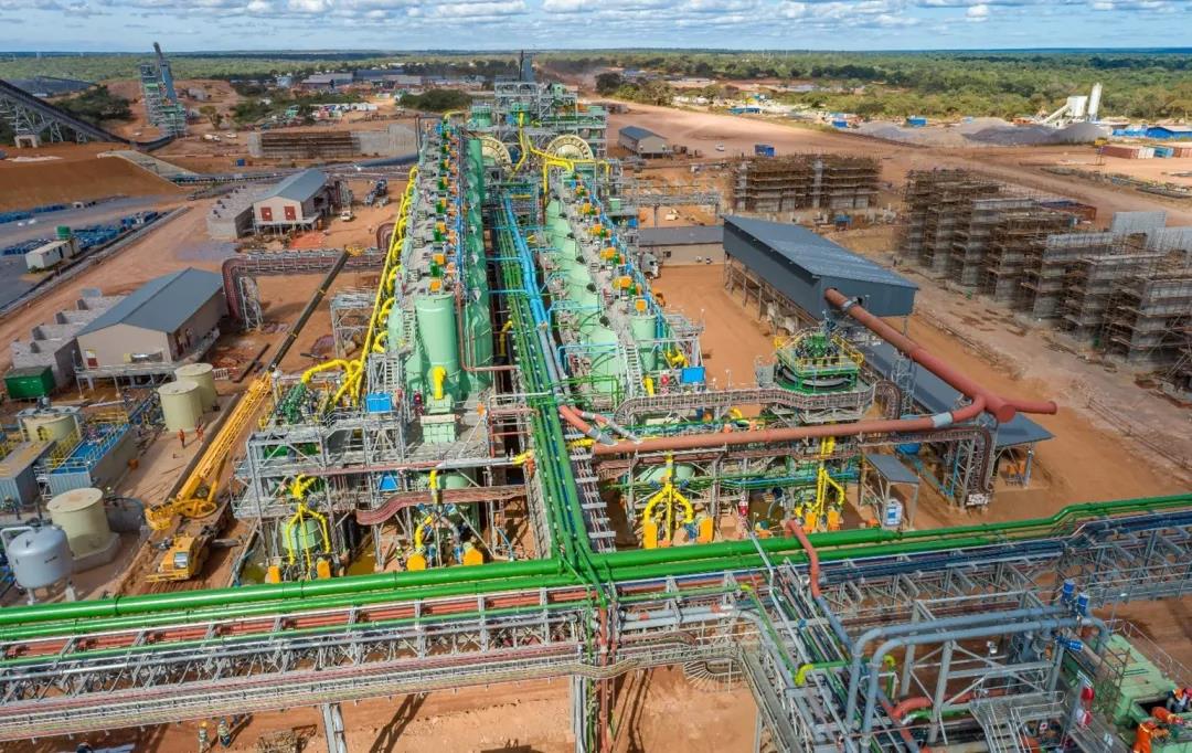 紫金矿业刚果（金）卡莫阿-卡库拉铜矿选厂基本竣工 即将带料试车