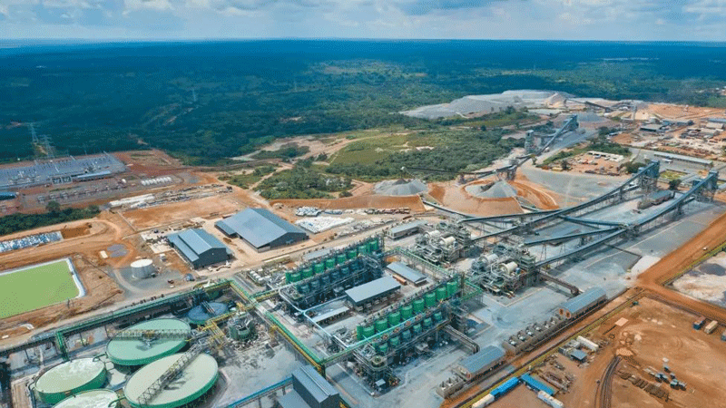 卡莫阿铜矿三期工程新井口建设接近完工