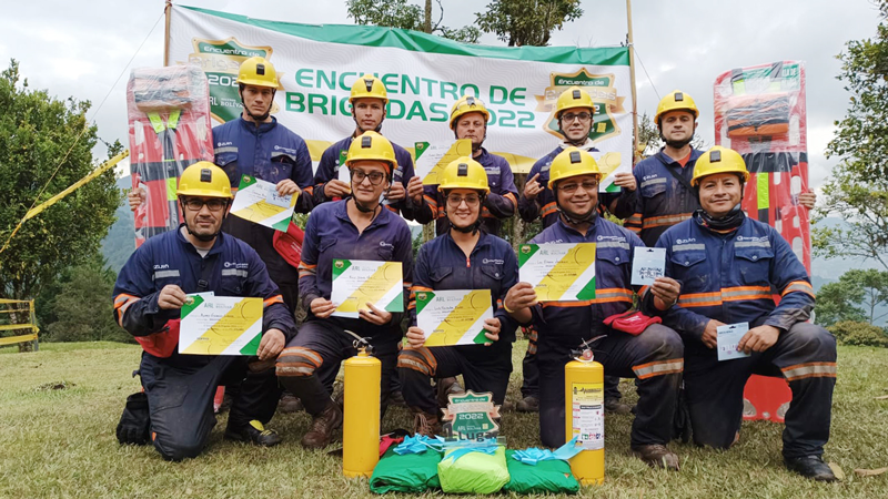 大陆黄金获哥伦比亚年度矿山应急救援技能大赛冠军